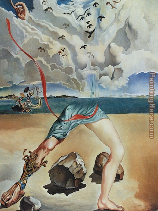 Untitled painting - Salvador Dali Untitled art painting